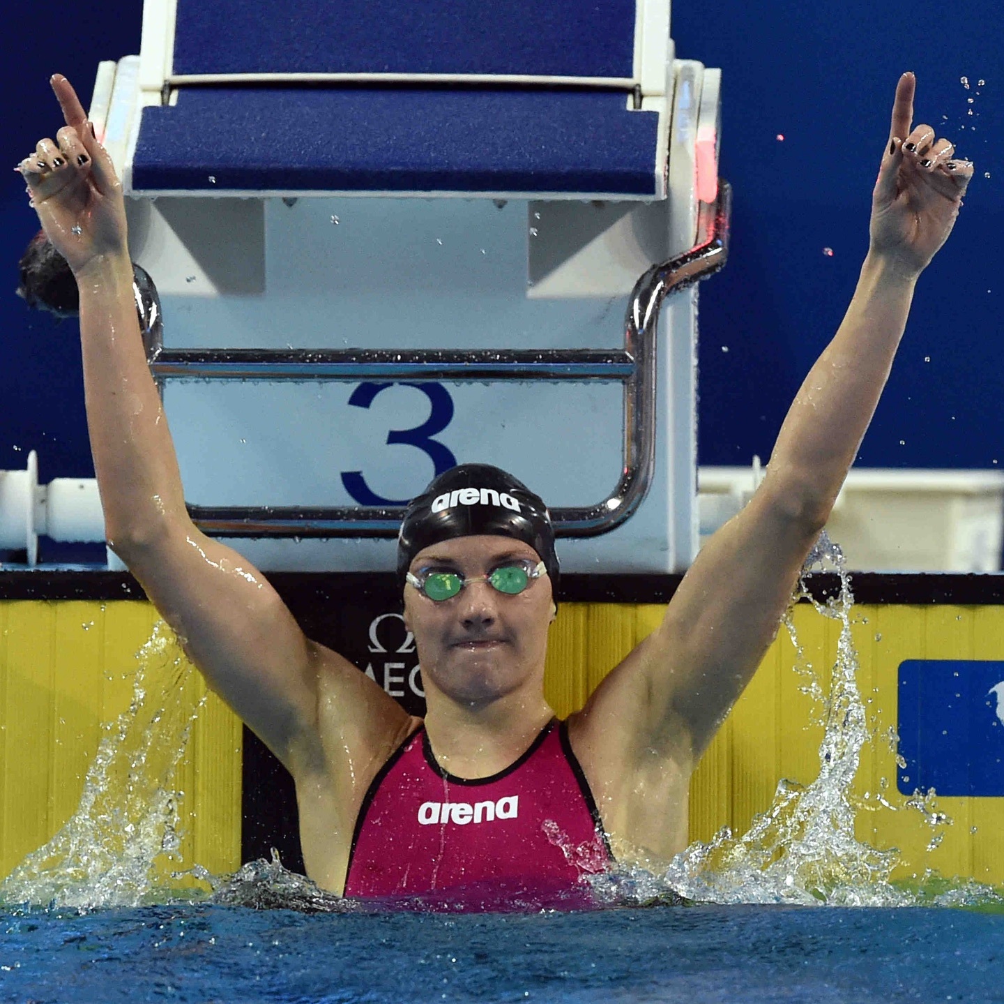 瑞典游泳运动员横空出世夺冠夺军